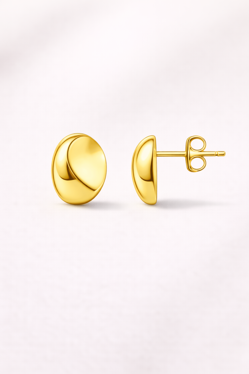 The Offset Stud Earrings